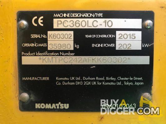 Komatsu PC360 LC-10 - U03097_5