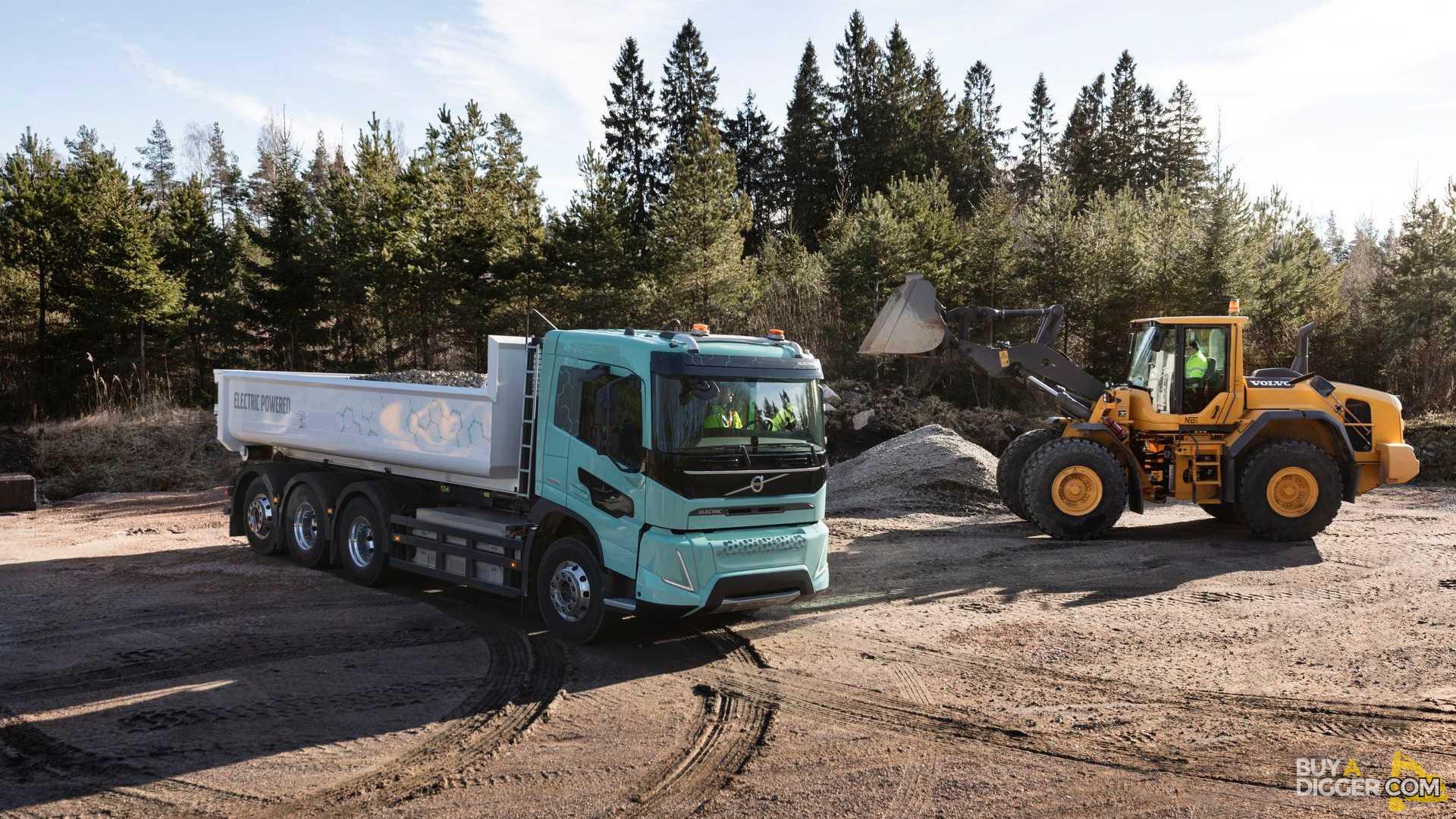 Plant equipment - Volvo electric trucks