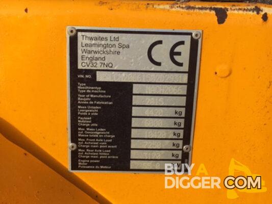 Thwaites 6 ton dumper - D02083 - 5