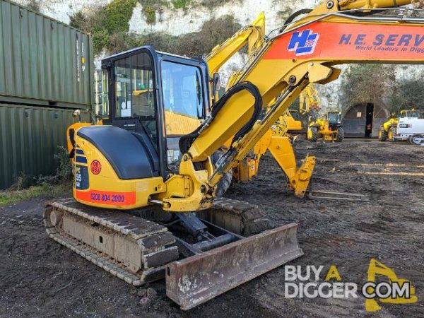 used Komatsu PC55 digger for sale low hours